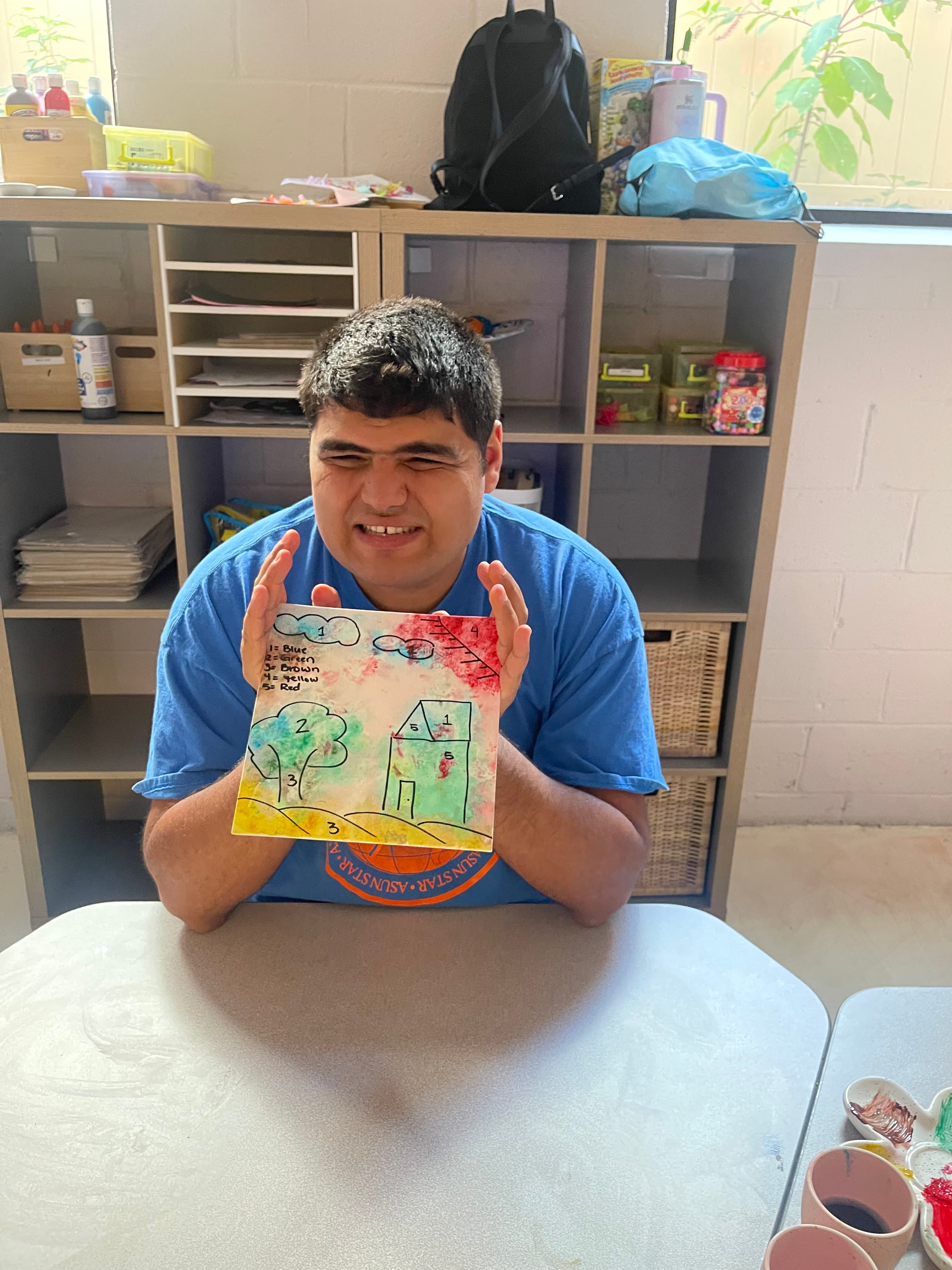 An ASun Star participant during a program activity